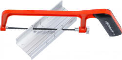 BGS technic Ferăstrău pentru metale din aluminiu | incl. cutie-suport tăiere şi pânză | 150 mm (BGS 2082) (2082) Fierastrau