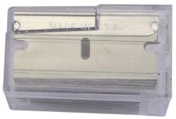 STANLEY Set 10 lame pentru razuitor de sticla Stanley 40x110 mm, model 0-28-510 (4700028510) Pila