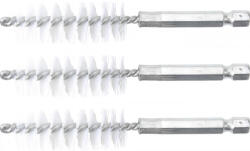 BGS technic Perii nylon | 17 mm | 6, 3 mm (1/4") | 3 piese (BGS 3078-17-N) - sculeforte