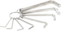 BGS technic Set chei tip L | hexagon interior 2 - 10 mm | 8 piese (BGS 7842) (7842) Cheie imbus