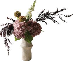 Botane Buchet de flori artificiale Perfectly Plum (BOT-BOU-206)