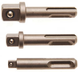 BGS technic Set adaptoare | SDS - Pătrat exterior 6, 3 mm (1/4"), 10 mm (3/8"), 12, 5 mm (1/2") | 3 piese (BGS 8214) (8214) Cleste
