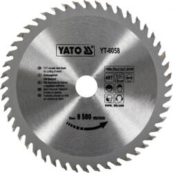 TOYA Disc fierăstrău pentru lemn 160/20/48 (YT-6058) Fierastrau