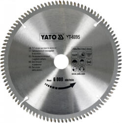 TOYA Disc fierăstrău pentru aluminiu 250/30/100 (YT-6095) (YT-6095) Fierastrau