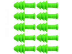 TOYA Dopuri de urechi tăiate 7-12 mm, 5 perechi (YT-74551) (YT-74551)