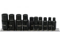 TOYA Set adaptoare pentru tarozi și tubulare 10 piese 1/4", 3/8" (YT-29280) - sculeforte Trusa unelte