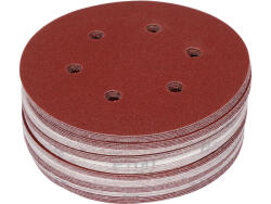TOYA Disc fibră tip arici 150 mm / P100, 6 găuri, 50 buc (YT-834584) (YT-834584)
