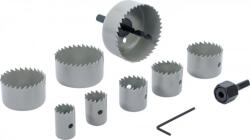 BGS technic Set carote de tăiere Ø 19 - 64 mm, adâncime 24 mm, 11 piese (BGS 50315) (50315) Burghiu