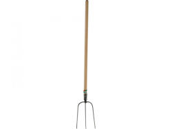 FLO Furcă (pitchfork) cu mâner din lemn 145 cm (35815) (FL-35815) Furca