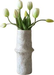Botane Buchet de flori artificiale Botane lalele 35 cm albe (BOT-BOU-042)