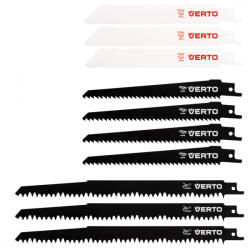VERTO Set lame ferăstrău pentru nas, HCS/BIM, set 10buc. (64H131) (64H131) Fierastrau
