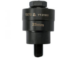 TOYA Burghiu tip coroană 25 mm pentru baterii, inox (YT-21955) - sculeforte