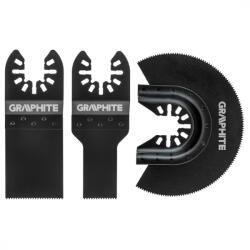 GRAPHITE Lame de tăiat pentru lemn, 3buc. (56H070) (56H070) Fierastrau