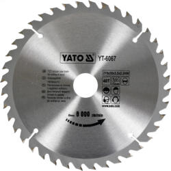 TOYA Disc fierăstrău pentru lemn 210/30/40 (YT-6067) (YT-6067) Fierastrau