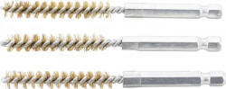 BGS technic Perii alamă | 8 mm | 6, 3 mm (1/4") | 3 piese (BGS 3078-8-M) - sculeforte