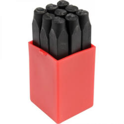 TOYA Set cifre de poansonat 6mm, 9 piese (YT-6854) (YT-6854)