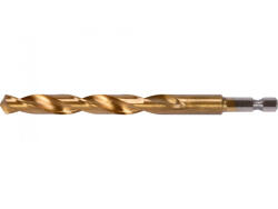 TOYA Burghiu metal cu prindere hexagonală 10, 0 mm titan (YT-44772) Burghiu