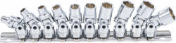 BGS technic Set chei tubulare articulate | 6, 3 mm (1/4") | 5 - 13 mm | 10 piese (BGS 220) - sculeforte Cheie tubulara