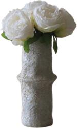 Botane Buchet de flori artificiale Botane, bujori, 32 cm, alb (BOT-WH-PEO-003)