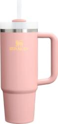 STANLEY Pahar termic cu pai Quencher H2.0 Flowstate Peach Ros 890 ml (10-13236-0195)