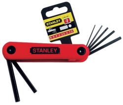 STANLEY Set 7 chei imbus pliabile Stanley, otel aliat, 1.5-6 mm (4700469261) Cheie imbus