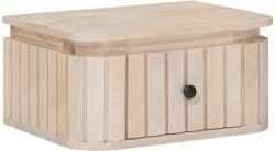 vidaXL Noptiera handmade Alb 40 x 30 x 20 cm Lemn de mango solid GartenMobel Dekor (42020109)
