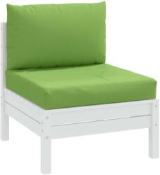 vidaXL Perne de paleti, 2 buc, melanj verde, material textil GartenMobel Dekor (4002646)