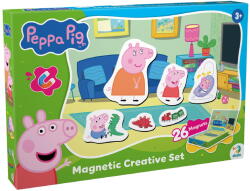 Dodo Joc magnetic Peppa Pig cu 26 piese pentru joaca creativa, 3 ani+ (DO200665)