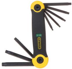 STANLEY Set 8 chei Torx pliabile Stanley, in carcasa compacta, T9-T40 (4700269266) Cheie imbus