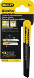 STANLEY Cutter Stanley QuickPoint 9 mm, 130 mm, cu lama segmentata (4700110150)