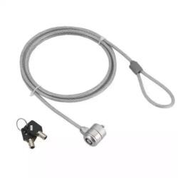 GEMBIRD LK-K-01 Kulcsos Notebook Zár 1, 8m - Szürke PC (LK-K-01)