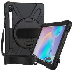 Gigapack Samsung Galaxy Tab S6 tok (vállra akasztható + kézpánt, fekete) (GP-91318)