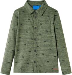 vidaXL Khaki melange gyerek ing 104 Szarvasmarha (13125Vida)