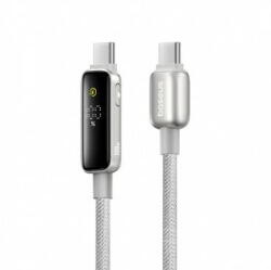 Baseus Cablu Date si Incarcare Baseus USB-C - USB-C Vipow Display 100W 2m Gri