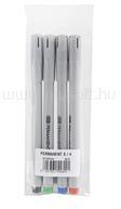  Alkoholos marker tűfilc 0, 4mm, S tender, 4 klf. szín (PERMARS4KLT) (PERMARS4KLT)