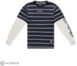 Troy Lee Designs Skyline Fakie Ride LS Tee mez, stripe carbon (XL)