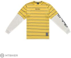 Troy Lee Designs Skyline Fakie Ride LS Tee mez, csíkos vajszínű (L)