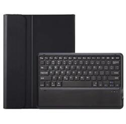 Gigapack tabletvédő álló, bőr hatású, flip, bluetooth billentyűzet, asztali tartó, qwerty, angol nyelvű, fekete, kompatibilis: Huawei MatePad Pro 12.2 (GP-164709)