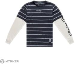 Troy Lee Designs Skyline Fakie Ride LS Tee mez, stripe carbon (M)