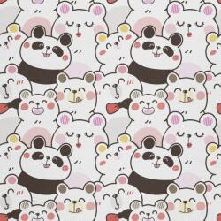 Heko Panels Szövet, Panda Bear, Poliészter 100%, 210g/pm, Méret: 100cm x 155cm, DX582 (DX582)