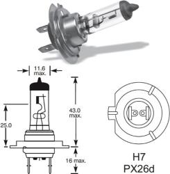 Lucas H7 55W PX26d (LL477)