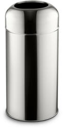  Fedél nélküli, rozsdamentes acél szemetes kuka, 40 L, 28X67CM, fényes 430SS - pepita - 38 608 Ft