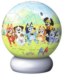 Ravensburger 72 db -os 3D világító gömb puzzle - Bluey éjjeli fény (12008060) (12008060)