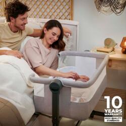 KinderKraft NESTEE UP 2 бебешка кошара BEIGE (KLNEE002BEG0000) - xmall