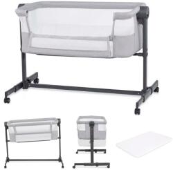 KinderKraft NESTEE UP 2 бебешка кошара GREY (KLNEE002LGR0000) - xmall