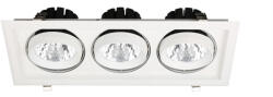 Avide LED Downlight Sein Négyzetes 3x30W IP20 8400lm 36° NW 4000K - pepita - 65 959 Ft