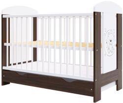 Hubners Patut din lemn 120x60 cm Calisto Ursulet maro cu sertar Hubners (PHCALUR12MAS)
