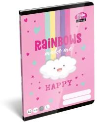ICO Lollipop Rainbow: Тетрадка с редове - А5, 1. клас (7500167001)