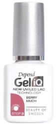Depend Oja Semipermanenta Depend Gel IQ UV LED, Berry Much, 5 ml (COR-73181965)