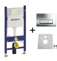 Geberit Set PROMO Rezervor cu cadru ingropat Geberit Delta, cu sistem fixare si clapeta crom Delta 51 (458.128.21.2)